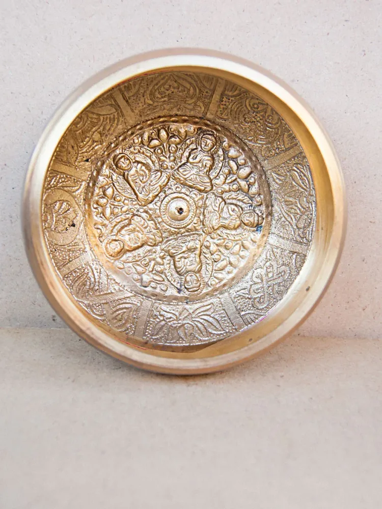 Machine-Made Brass Bowl